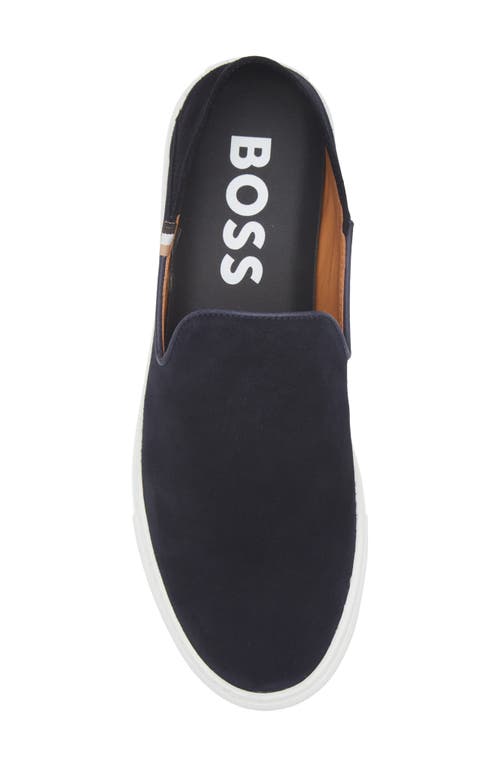 Hugo Boss Boss Rey Loafer In Dark Blue