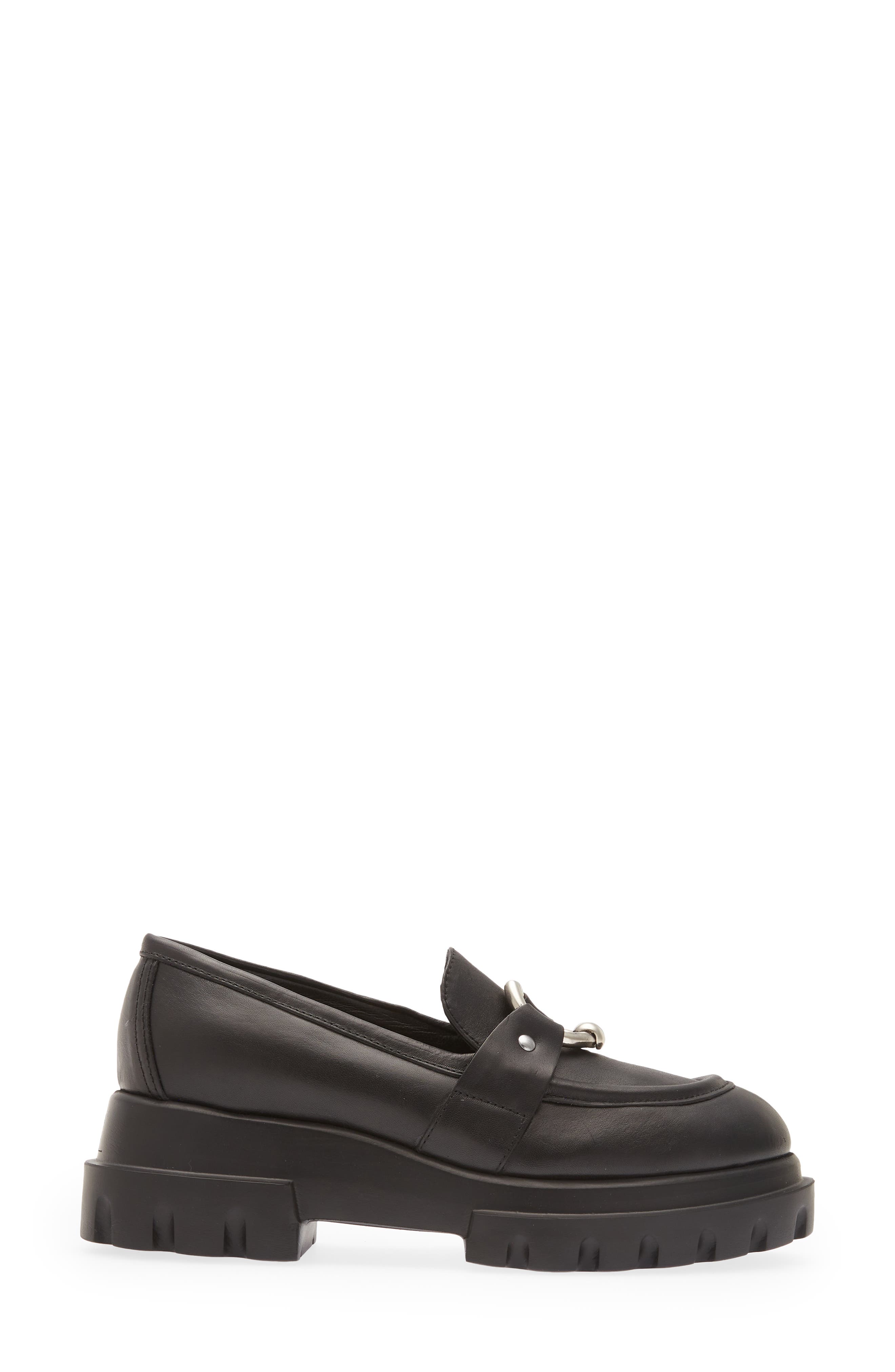 Monique Bit Loafer, Alternate, color, BLACK