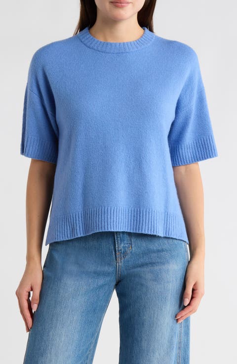 Drop Shoulder T-Shirt Sweater