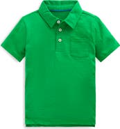 Mini Boden Kids' Slub Jersey Polo