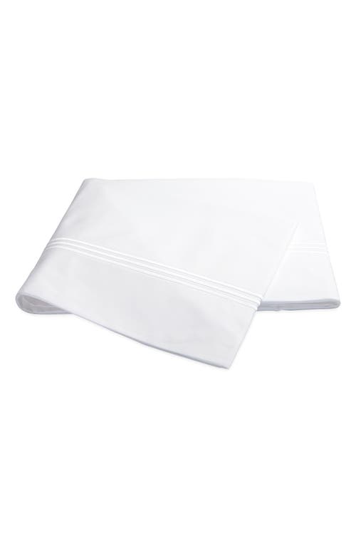 Matouk Bel Tempo Flat Sheet In White