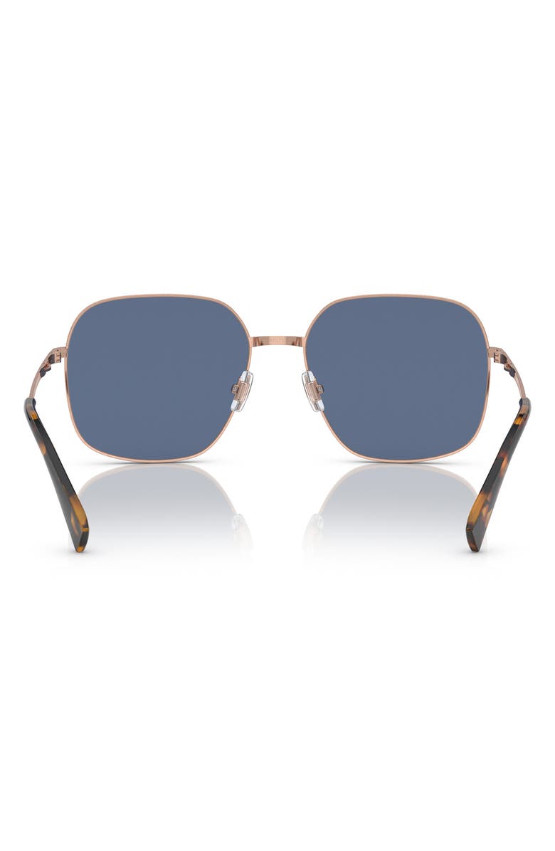 Miu Miu 61mm Polarized Square Sunglasses, Alternate, color,