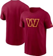 Nike Men's Nike Burgundy Washington Commanders Primary Logo T-Shirt