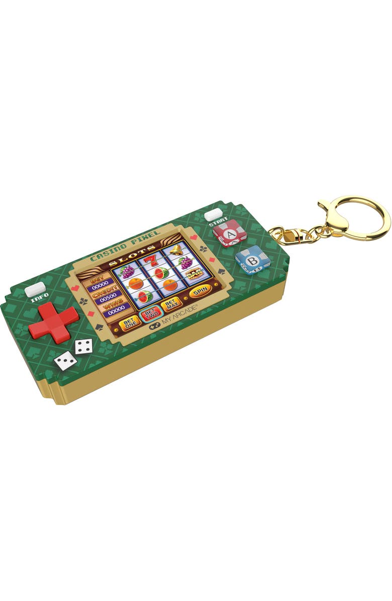 My Arcade Myarcade Dgun3947 Casino Pixel Pocket Pro Handheld, Alternate, color, Multicolor
