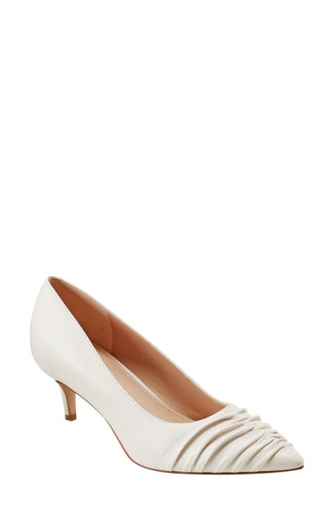 Paria Pointed Toe Kitten Heel Pump (Women)