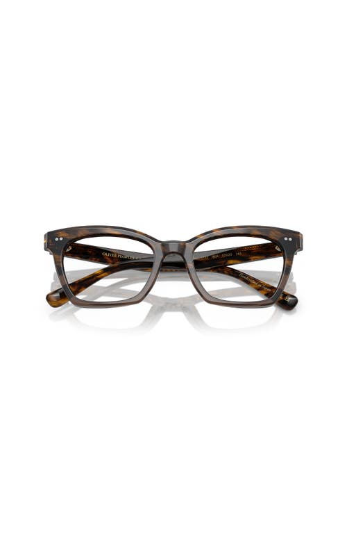 Oliver Peoples 52mm Butterfly Optical Glasses In Multi