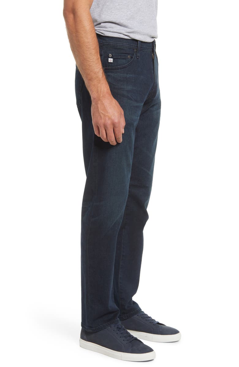 AG Graduate Cloud Soft Denim<sup>™</sup> Slim Straight Leg Jeans, Alternate, color, 