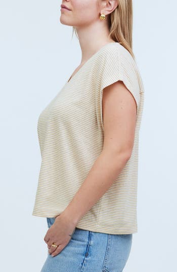 Relaxed V-Neck T-Shirt