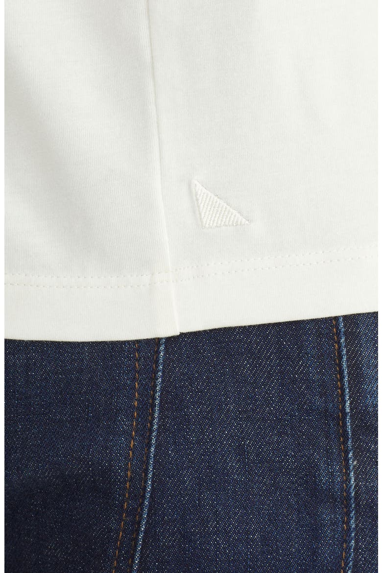 Ecosoft Short Sleeve Henley, Alternate, color, WHITE