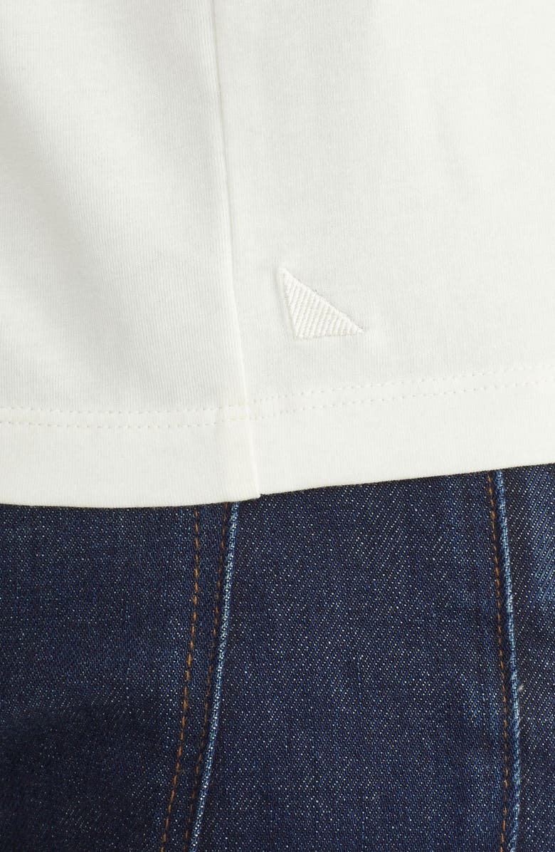 UNTUCKit Ecosoft Short Sleeve Henley, Alternate, color, White