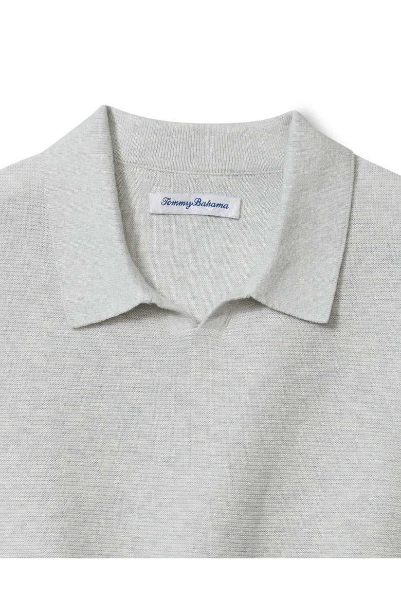 Tommy Bahama Capri Cove Johnny Collar Polo, Alternate, color, Heather Grey