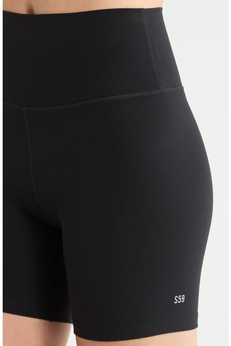 Airweight Bike Shorts, Alternate, color, BLACK