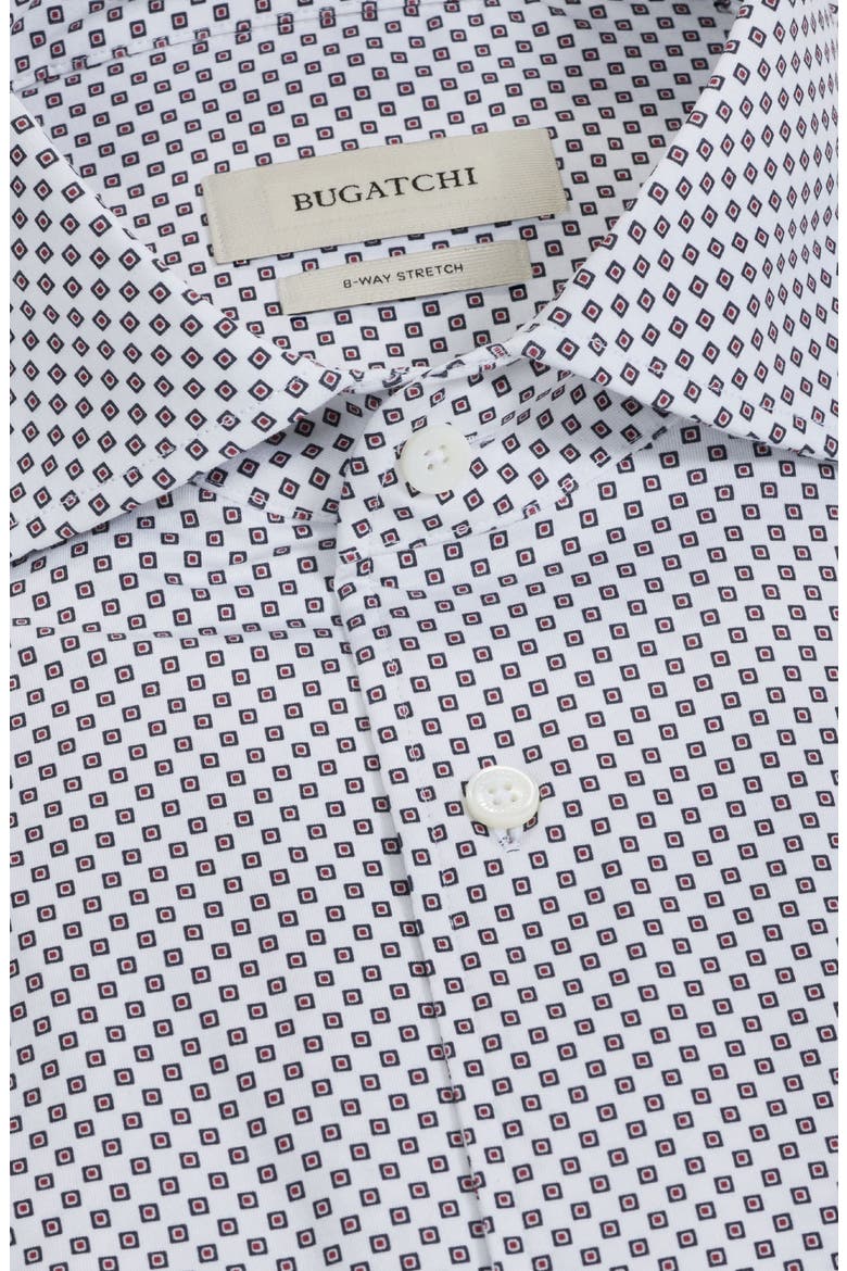 Devon OoohCotton Stretch Button Up Shirt, Alternate, color, CHALK