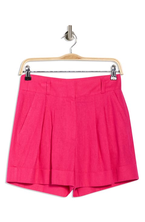 Linen Blend Shorts