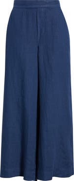 Frank & Eileen Maisie Wide Leg Crop Linen Pants