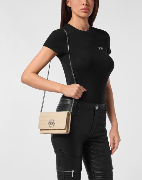 Hexagon Bag Cocco Crystal Women