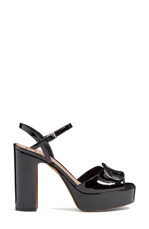 Valentino Vlogo 115 Patent Platform Sandal