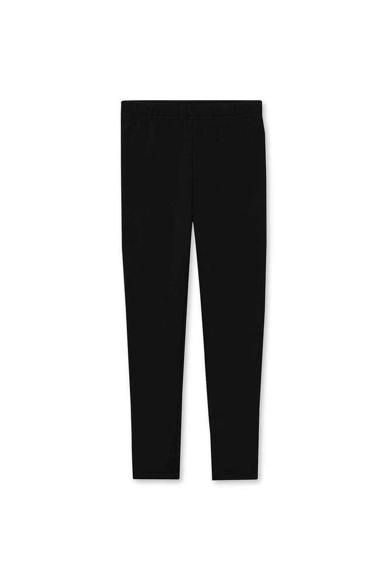 Girls Fleece Lined Leggings, Main, color, Black
