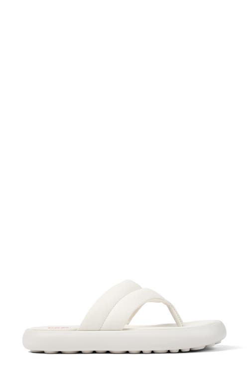 Camper Flota Flip-flop In White Natural