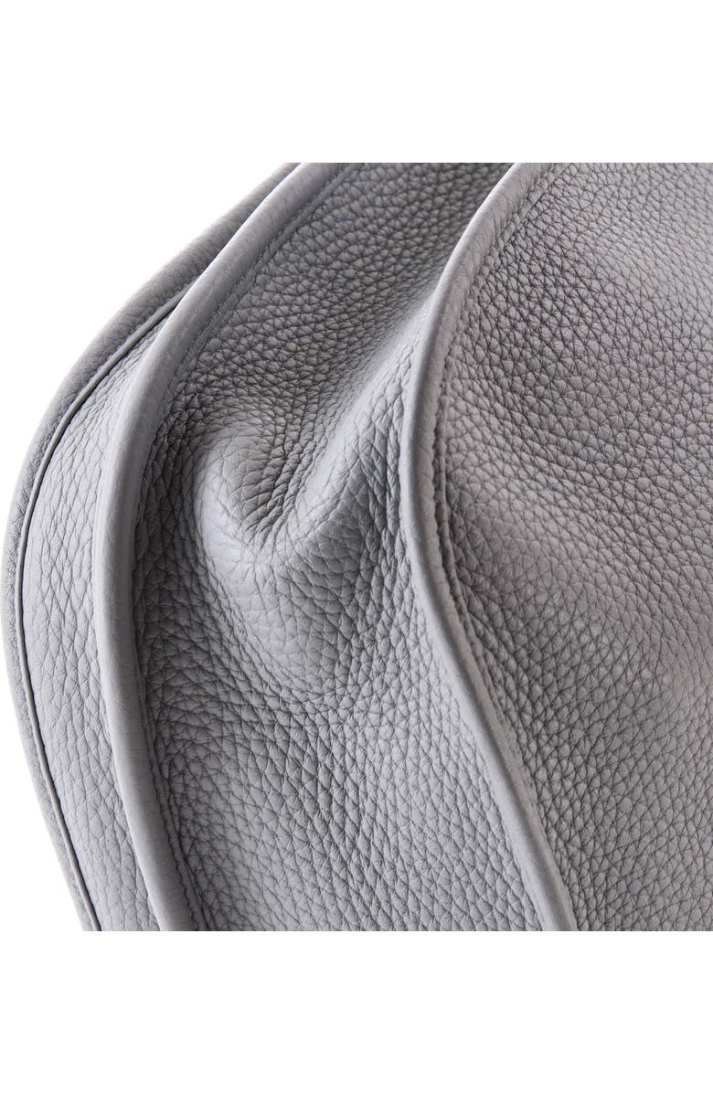 Pre-Owned Hermes Evelyne Bag Gen III Clemence GM, Alternate, color, Bleu Glacier