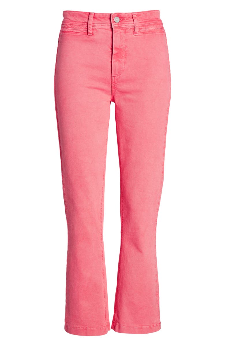 PAIGE Colette High Waist Crop Flare Jeans, Alternate, color, Fpnkvalent