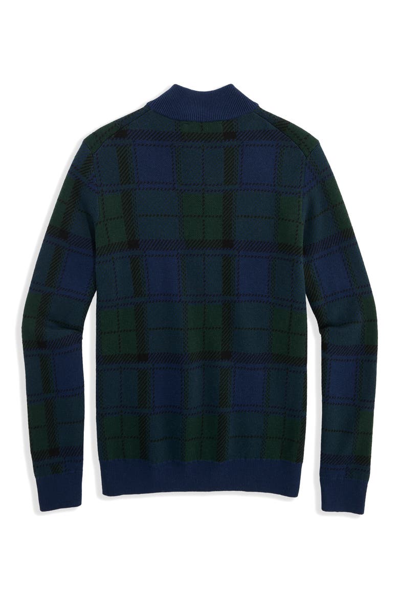 Kids' Blackwatch Boathouse Quarter Zip Pullover, Alternate, color, NAUTICAL NAVY