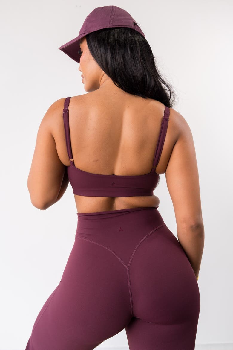 Cloud II Classic Bra, Alternate, color, Wine