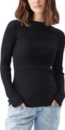 Ripe Maternity Lift Up Nursing Knit Top