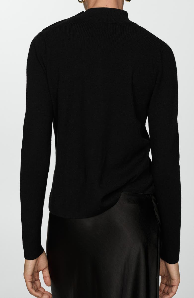 MANGO Button Trim Sweater, Alternate, color, 