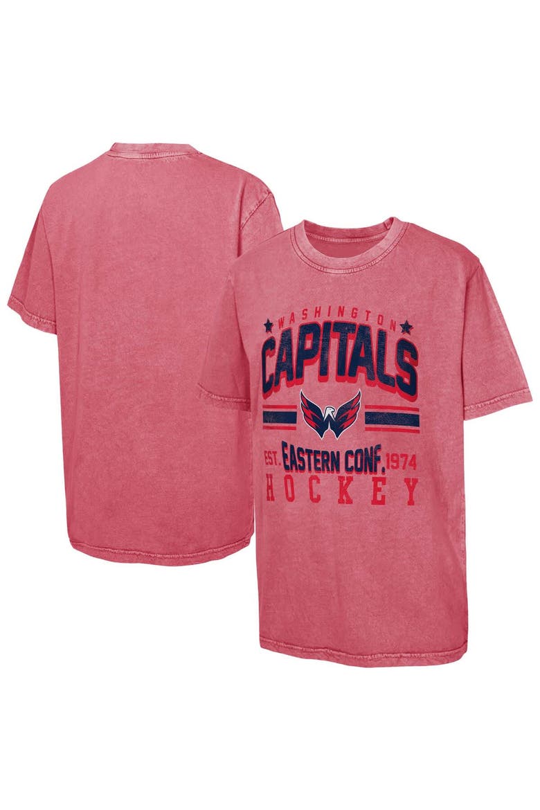 Youth Red Washington Capitals Sure Short T-Shirt, Main, color, Red