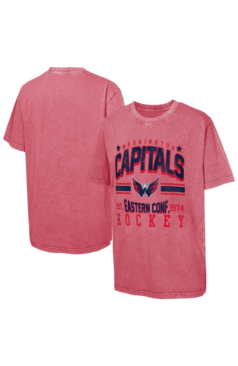 Outerstuff Youth Red Washington Capitals Sure Short T-Shirt, Main, color, Red