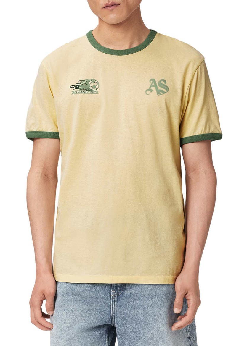 Brasilia Cotton T-Shirt, Main, color, CAPSICUM YELLOW