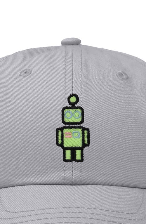 Dalix Robot Hat In Gray