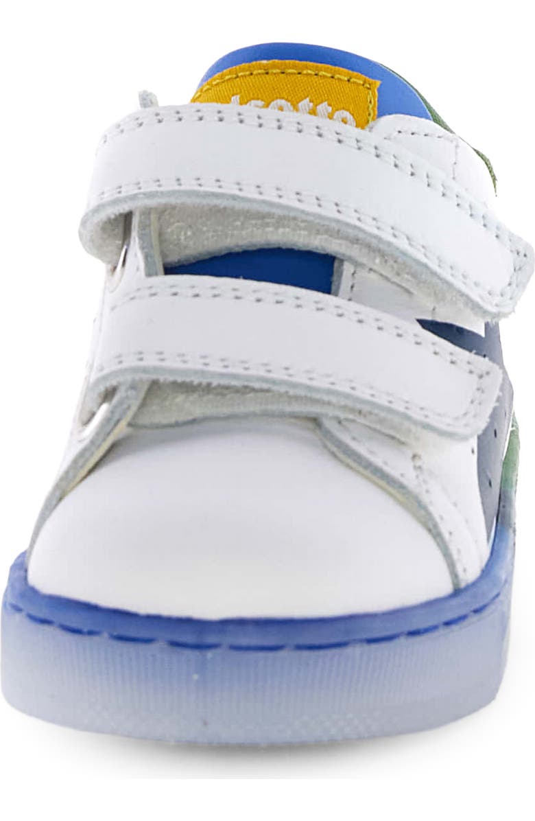 Naturino Kids' Falcotto Salazar 3 VL Sneaker, Alternate, color, White/ Blue/ Green
