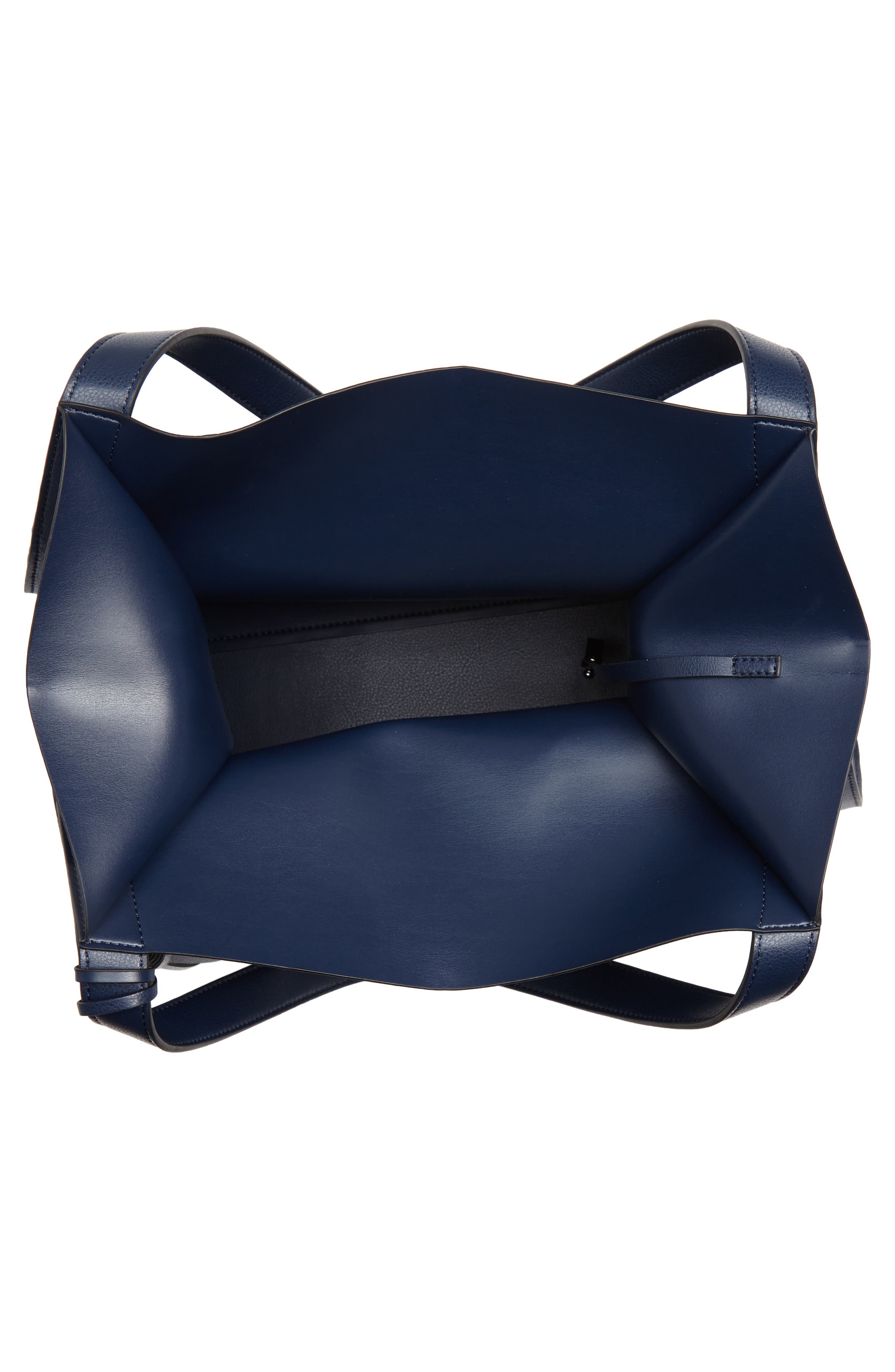 Leith Trapezoid Faux Leather Tote, Alternate, color, 