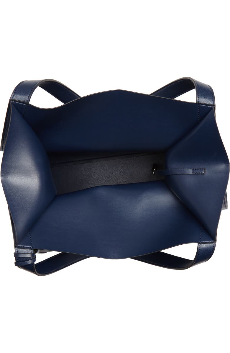 Leith Trapezoid Faux Leather Tote, Alternate, color,