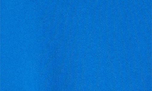 Shop Sporty And Rich Sporty & Rich Dodgers Serif Crewneck Graphic Sweatshirt In Team Blue