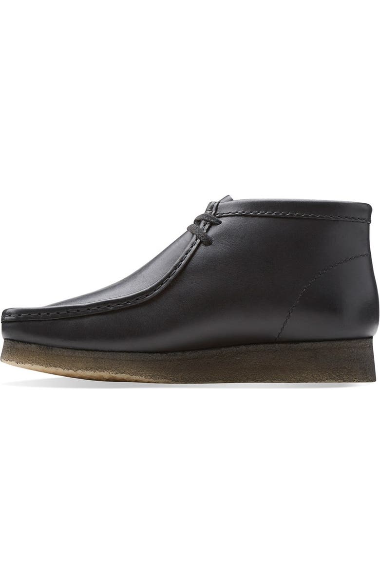 Clarks<sup>®</sup> Originals Wallabee Boot, Alternate, color, Black