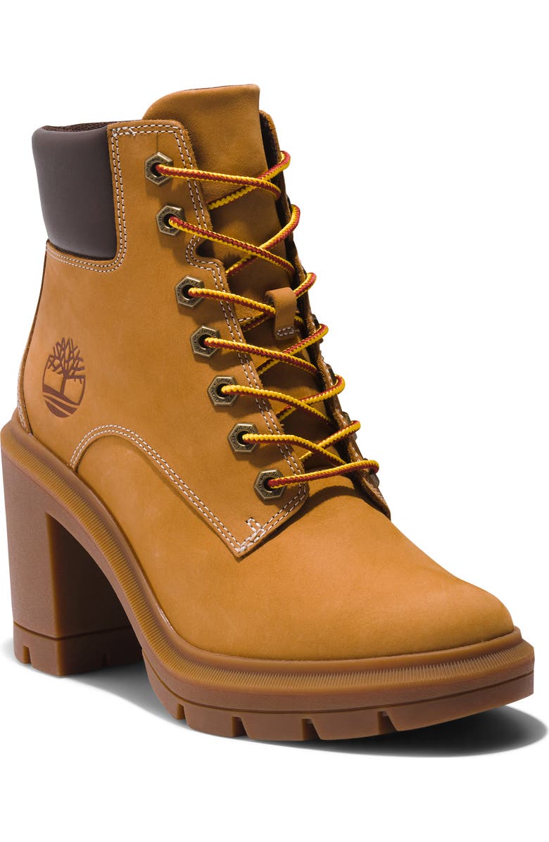 Timberland Allington Heights Block Heel Boot, Main, color, Wheat