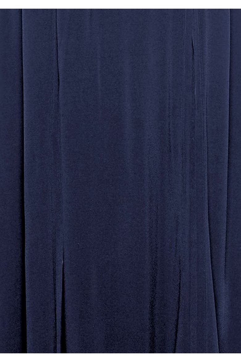 Women's Off Shoulder Maxi Dress, Alternate, color, Navy