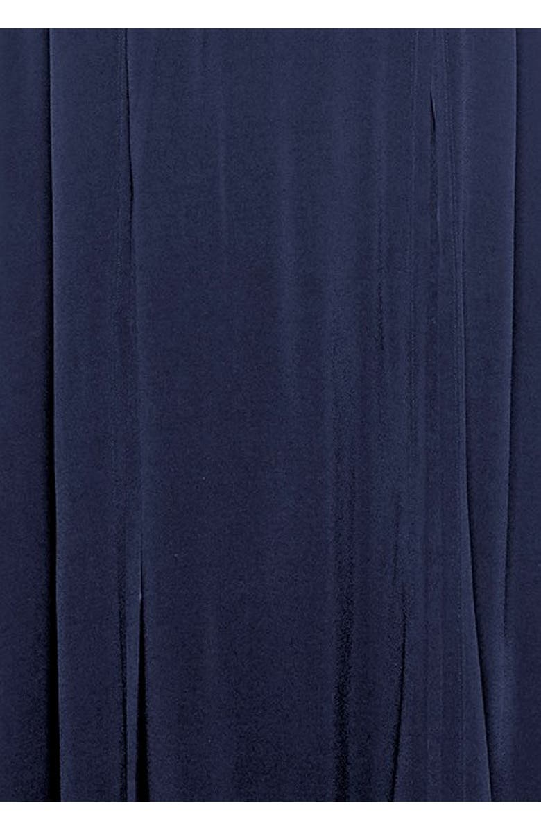 LASCANA Women's Off Shoulder Maxi Dress, Alternate, color, Navy