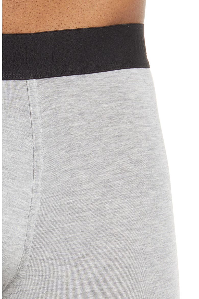 Men's Regulation Solid Boxer Briefs, Alternate, color, HEATHERGRE