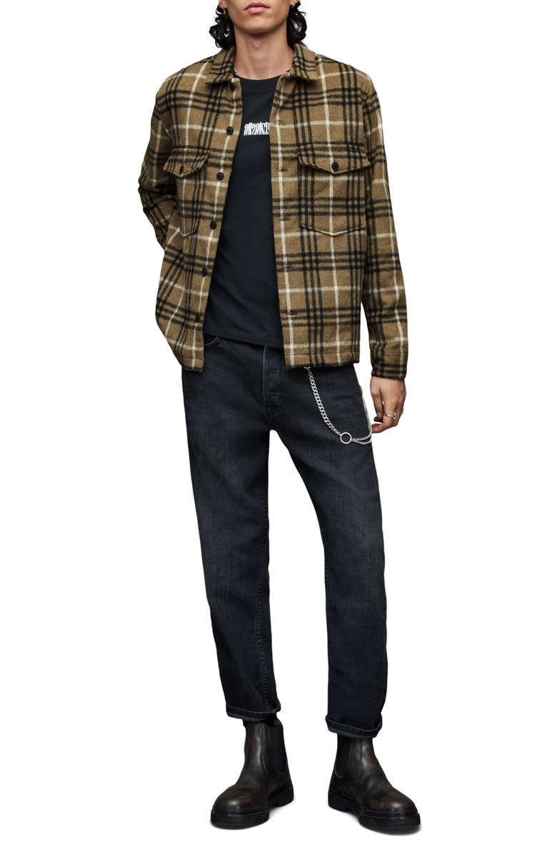 AllSaints Berthold Plaid Button-Up Shirt, Alternate, color,