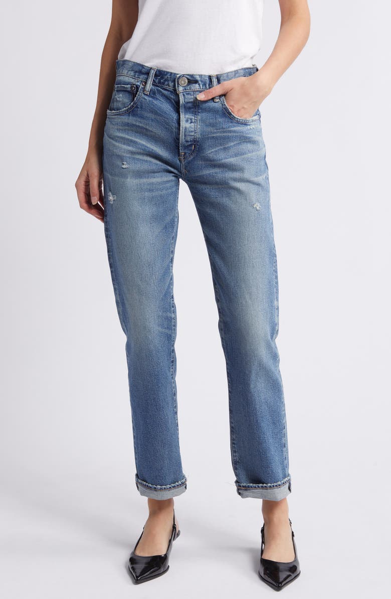MOUSSY VINTAGE Bradenton Ankle Straight Leg Jeans, Main, color, 
