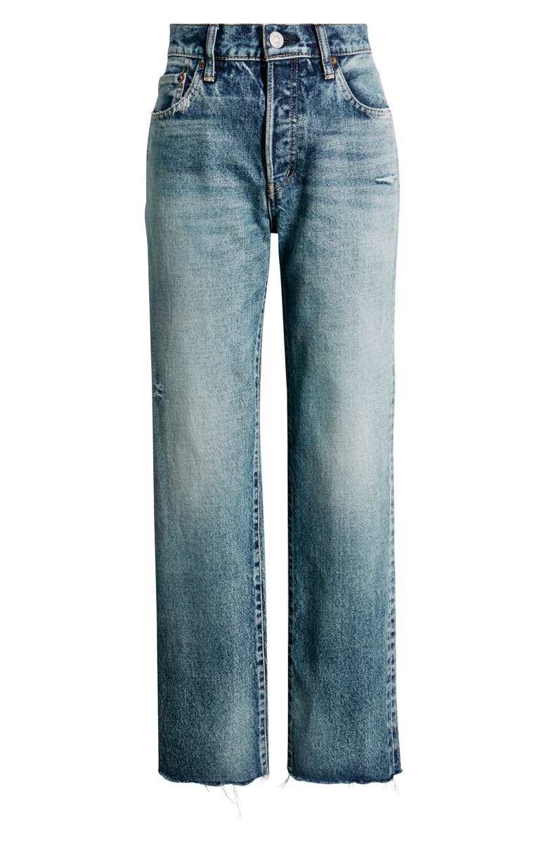 MOUSSY VINTAGE Ravencrest Straight Leg Jeans, Alternate, color, Blue