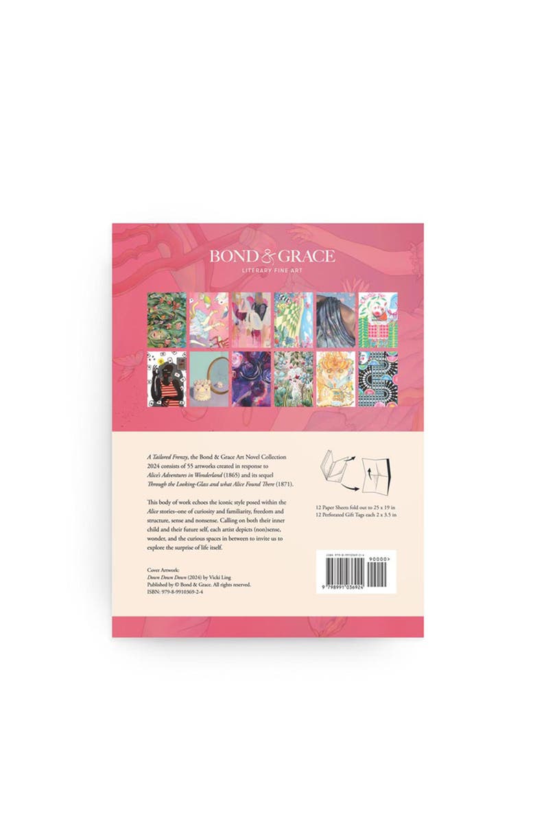 Bond & Grace A Tailored Frenzy Gift Wrap & Creative Papers, Alternate, color, Pink