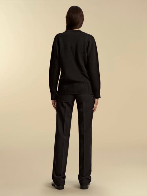 Marina Moscone Waisted Cardigan In Black