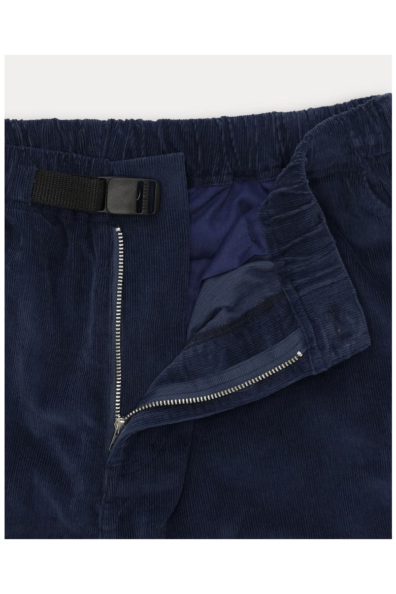Mike Washed Velvet Shorts, Alternate, color, Blue