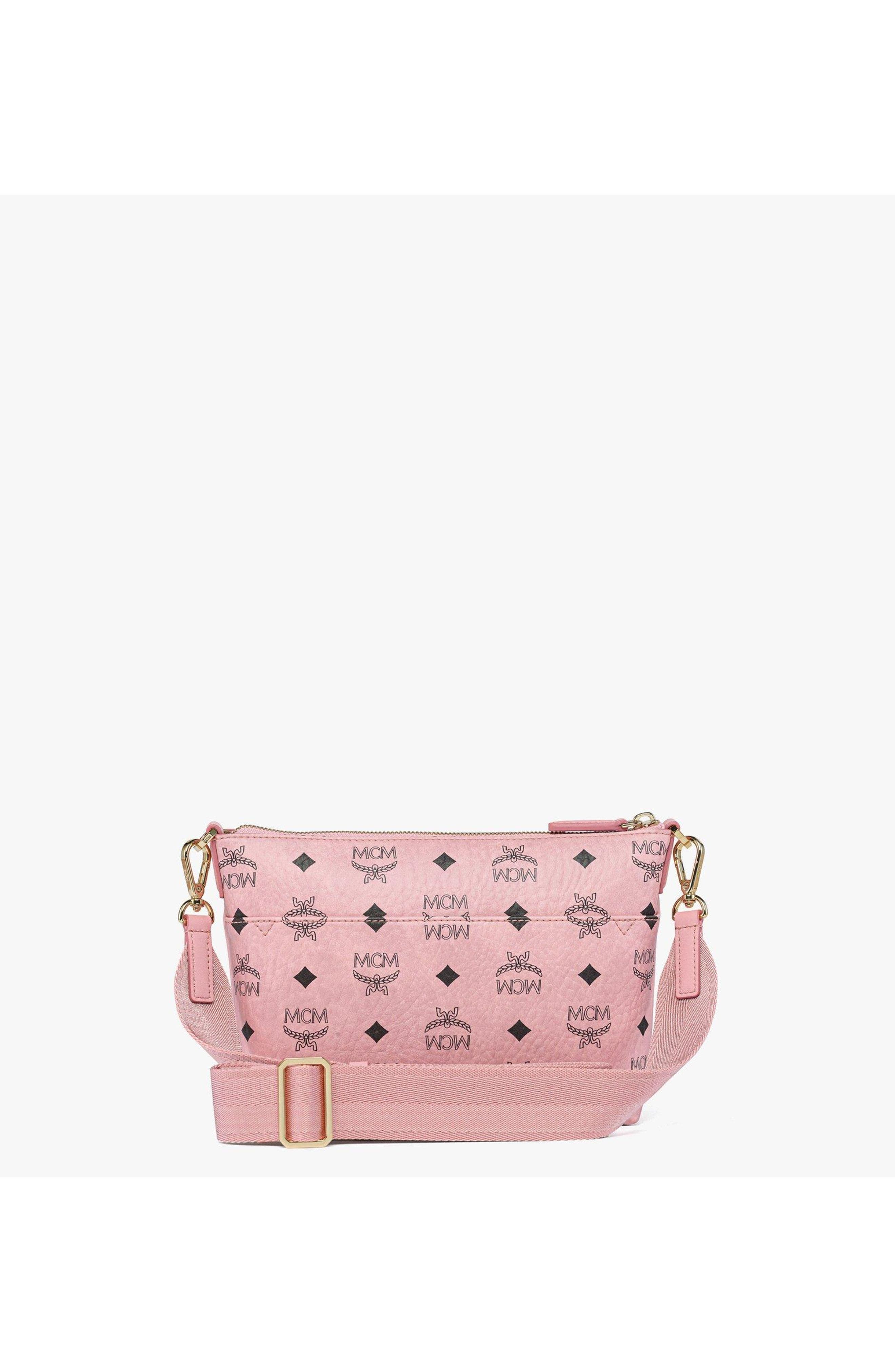 MCM Aren Crossbody in Visetos, Alternate, color, 
