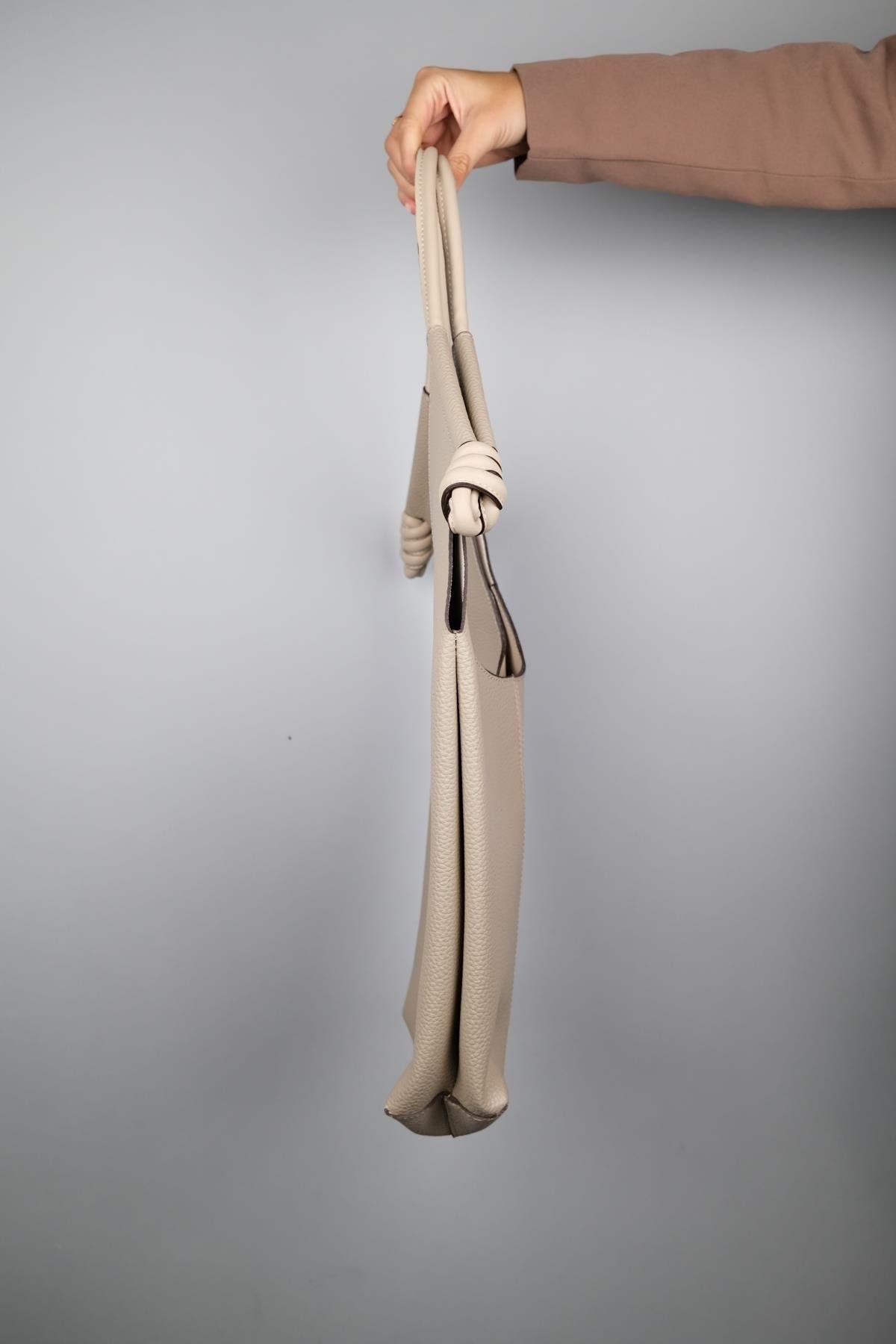 Santana Slouchy Shoulder Bag, Alternate, color, Beige